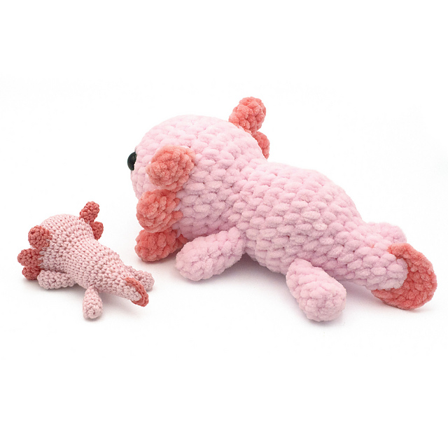 Lucy the Axolotl Amigurumi — foto 4