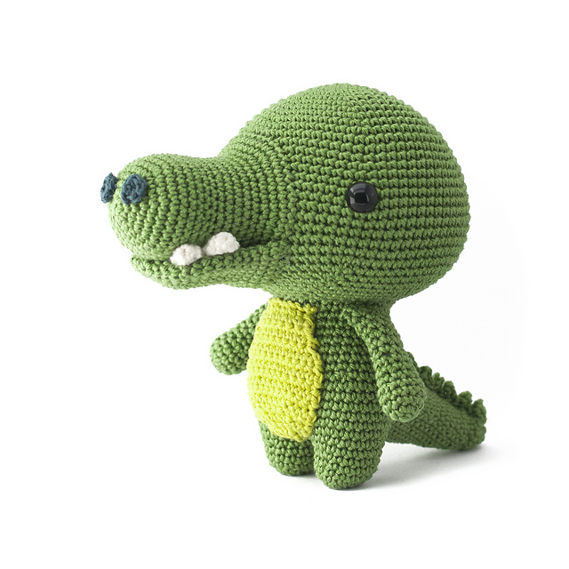 Toto the Crocodile Amigurumi