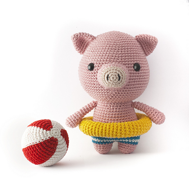 Billie the pig Amigurumi