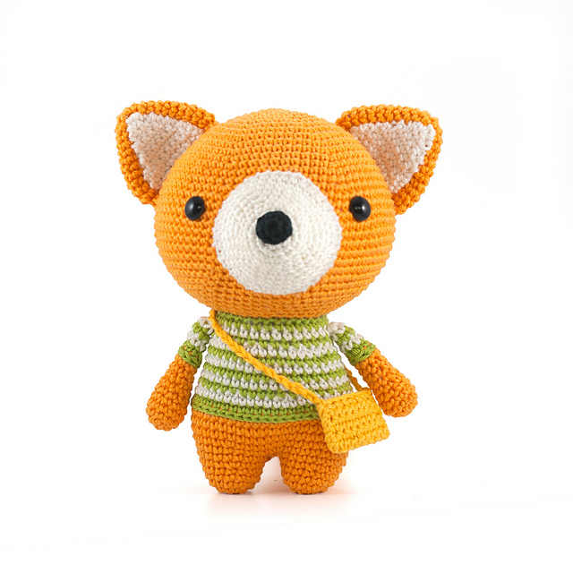 Alexander the Fox Amigurumi