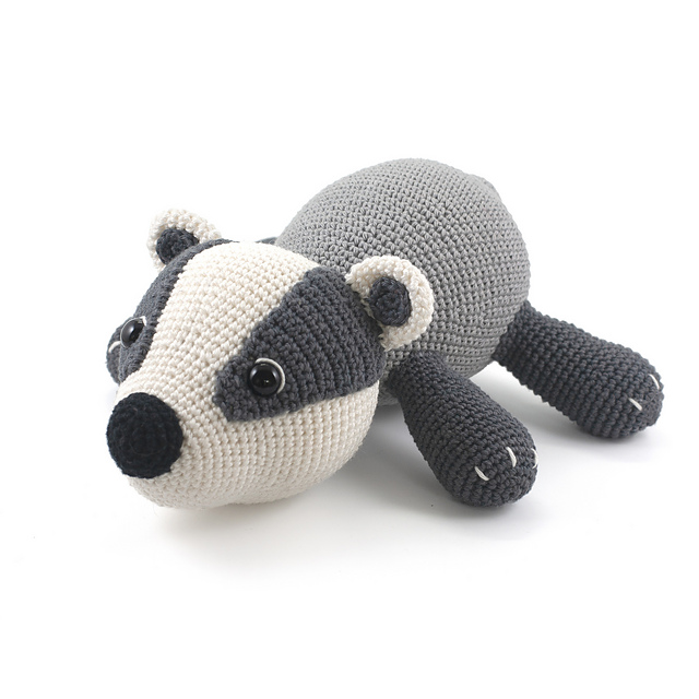 Benji the Badger Amigurumi