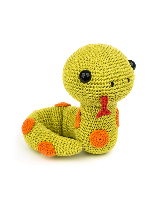 Simon the Snake Amigurumi