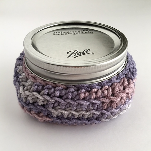 Short Mason Jar Cozy