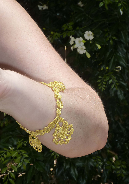 Golden Pineapple Charm Bracelet