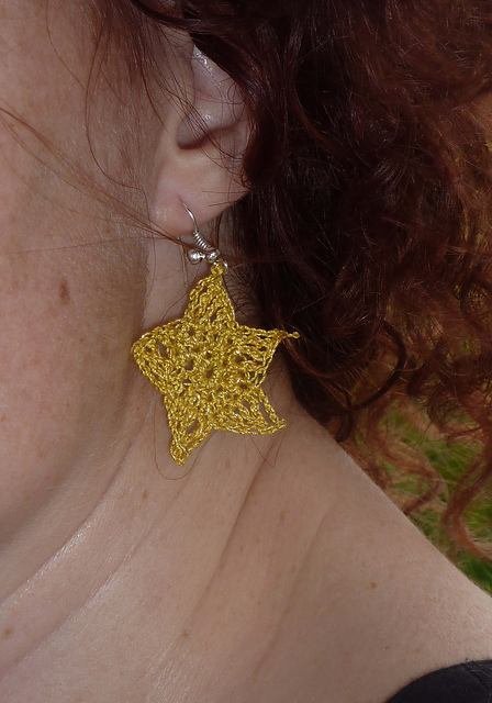 Christmas Star Earrings