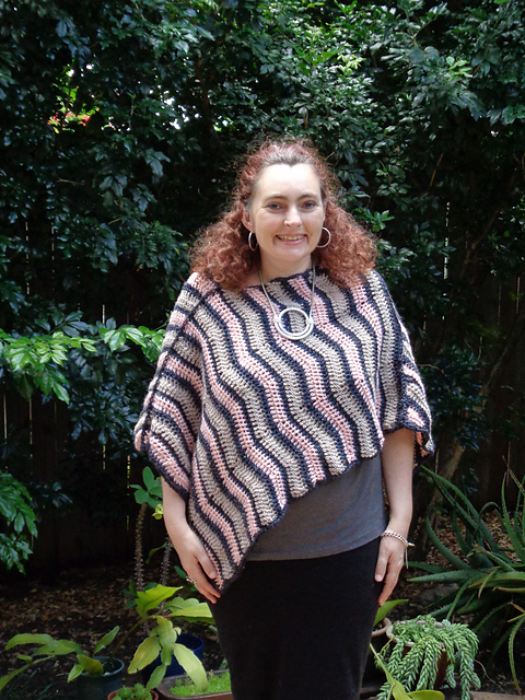 Diagonal Poncho