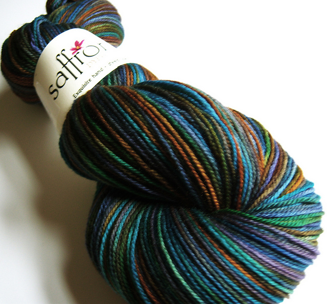 Ravelry Saffron Dyeworks Amara Sock