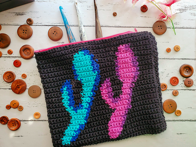 Good Vibes Zipper Pouch