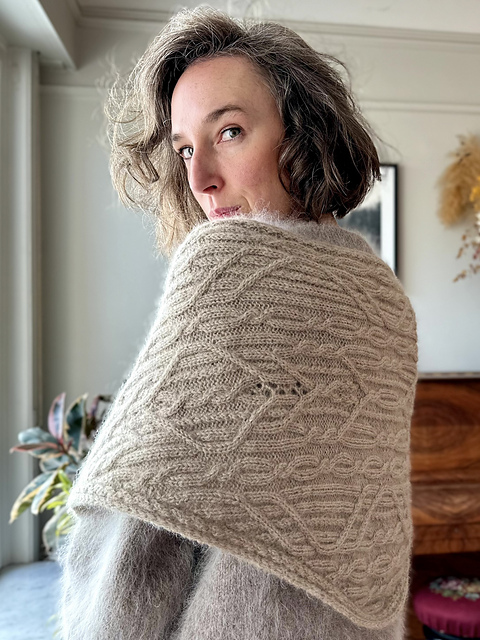 Twisted Twines Shawl