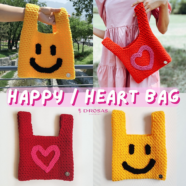 Happy / Heart bag