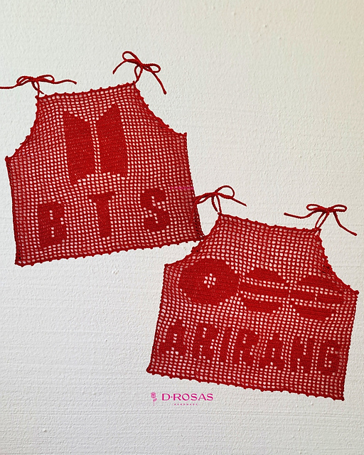Ravelry: BTS ARIRANG Top pattern by Daniela Rosas
