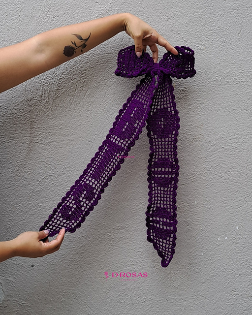 Ravelry: BTS ARIRANG bow with bias pattern by Daniela Rosas