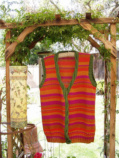 Tunic Cabled Vest