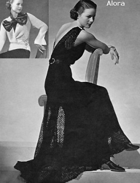 Ravelry: Alora No. 3300 Evening Gown pattern by Minerva Yarns