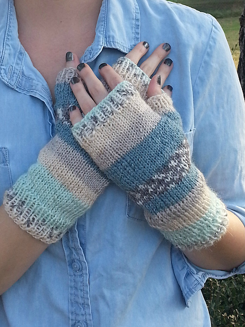 Ser's Fingerless Mitts
