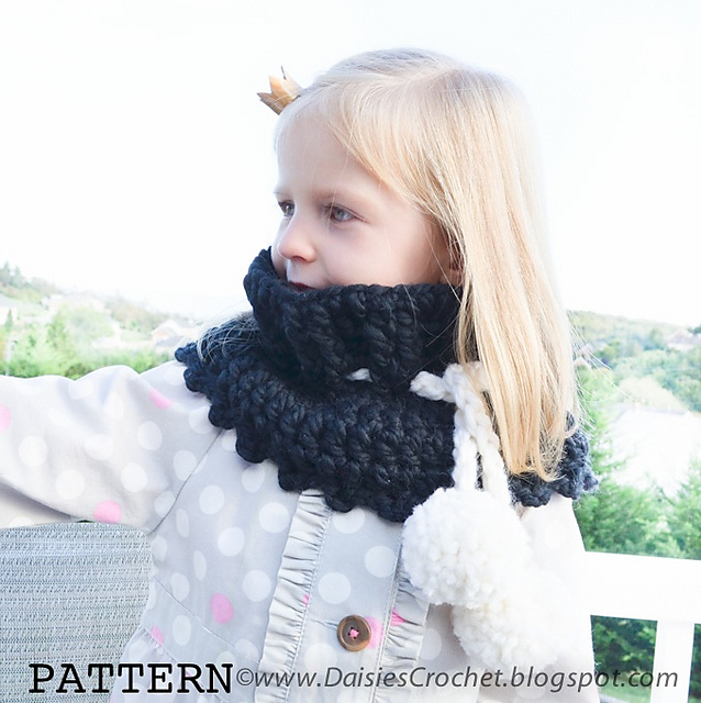 Raspberry Wrap Cowl