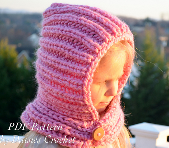 Little Cuzine Hooded Cowl