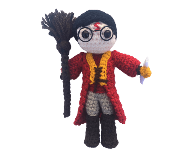 Mini Harry Potter Quidditch Amigurumi