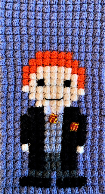 Ron Weasley Afghan Block