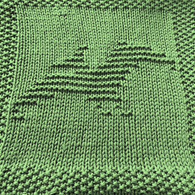 Pterodactyl Dinosaur Square