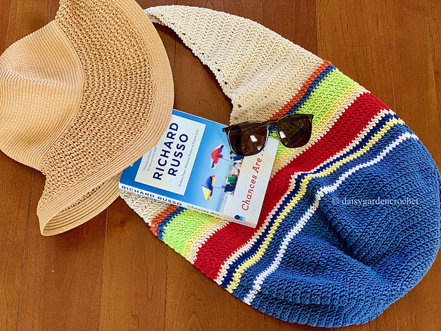 The Nautical Stripes Beach Bag