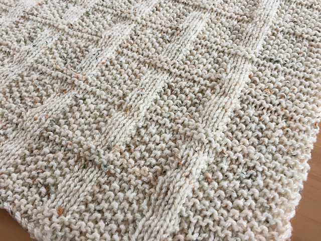 Lattice Baby Blanket
