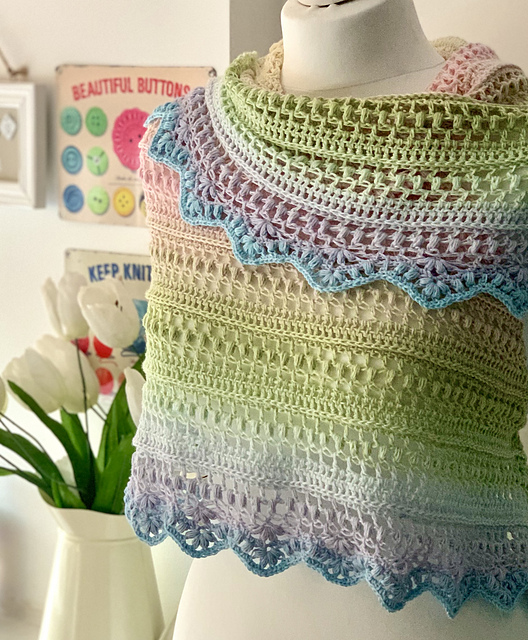 Summer Mist Shawl