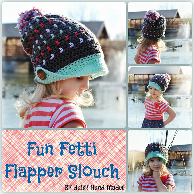 Fun Fetti Flapper Slouch