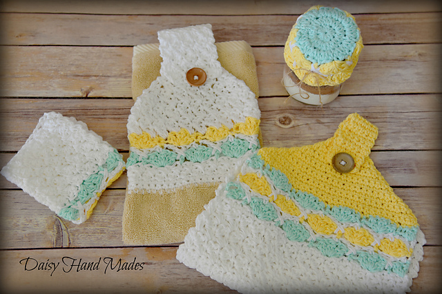 Lemon Custard Kitchen Gift Set