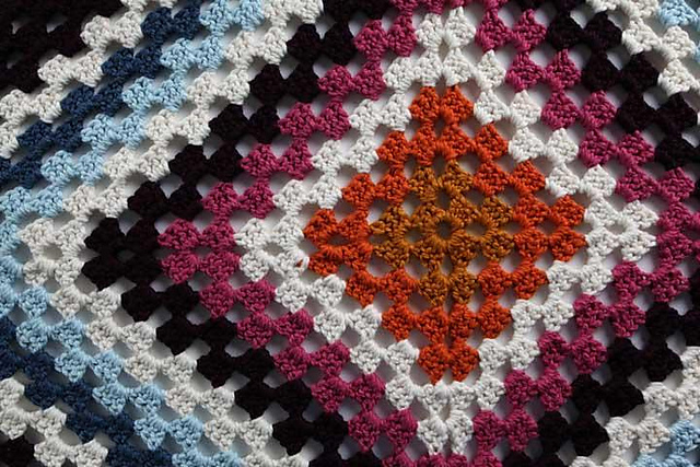 Granny Square Blanket