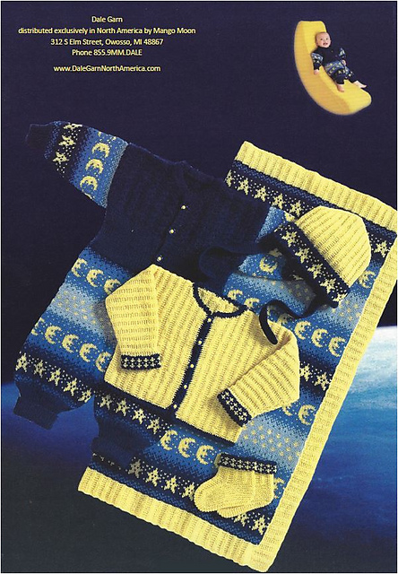 11007 Stars and Moon Baby Set