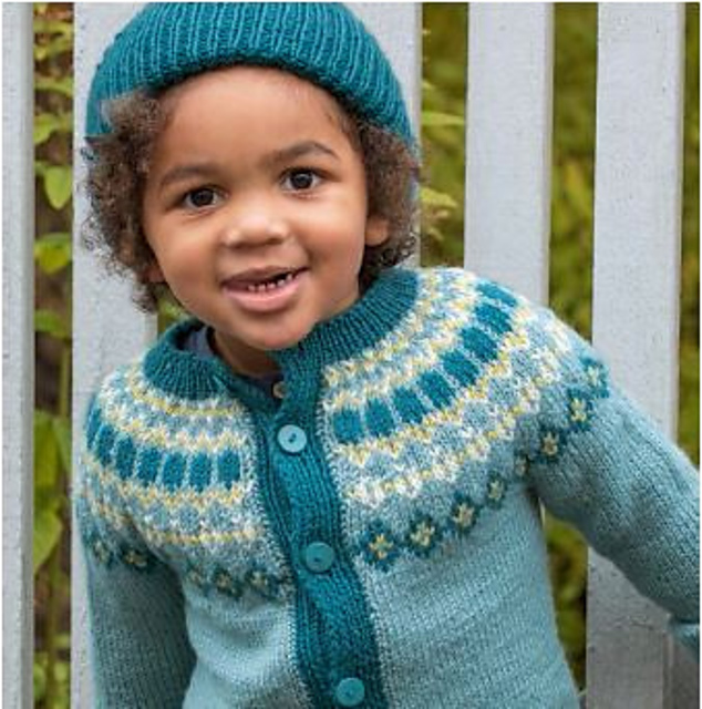 337-05 Bestis Cardigan & Hat