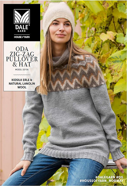 337-06 Oda Zig-Zag Pullover