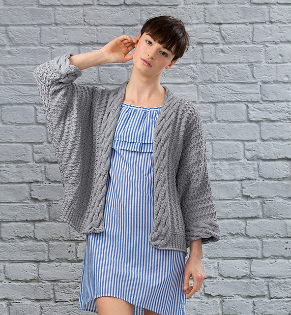 343-05 Martha Cabled Jacket