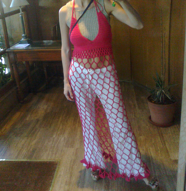 Beach Bikini Top and Skirt