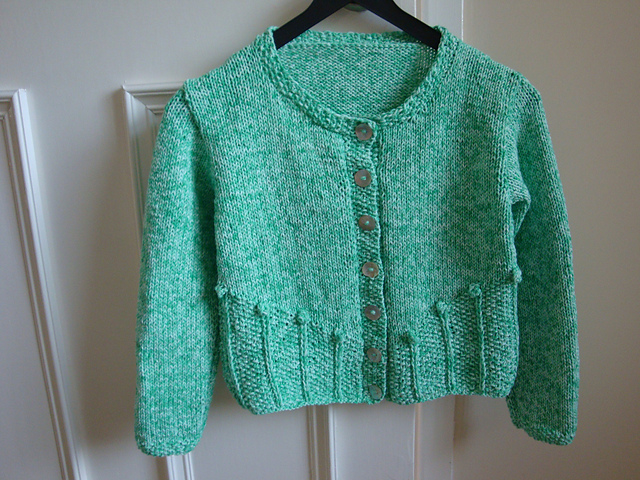 Cardigan and Blanket