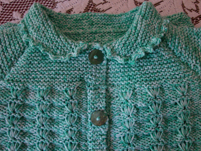 Fan Stitch Cardigan