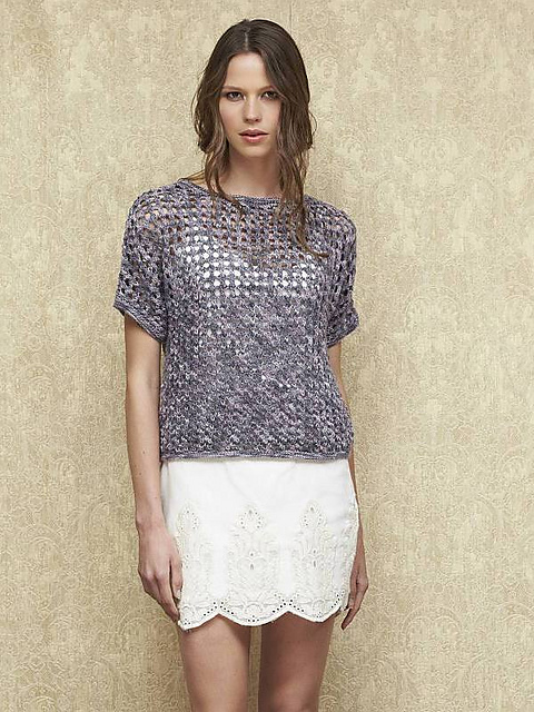 Open Lace Stitch Top