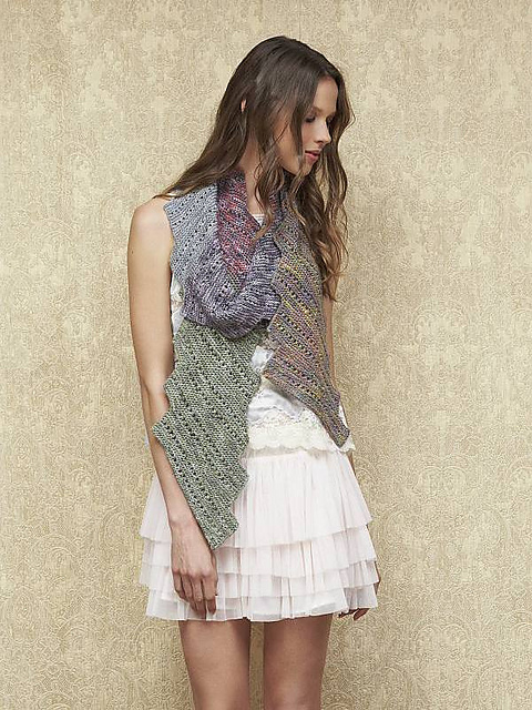 Spectacular Five Shaded Scarf
