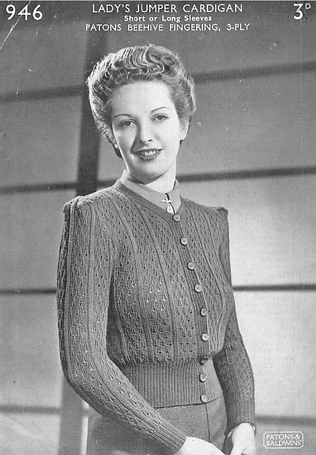 Lady's Jumper Cardigan