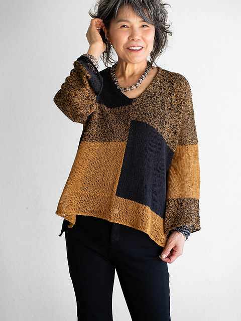 Ravelry: Breezy V pattern by Yumiko Alexander