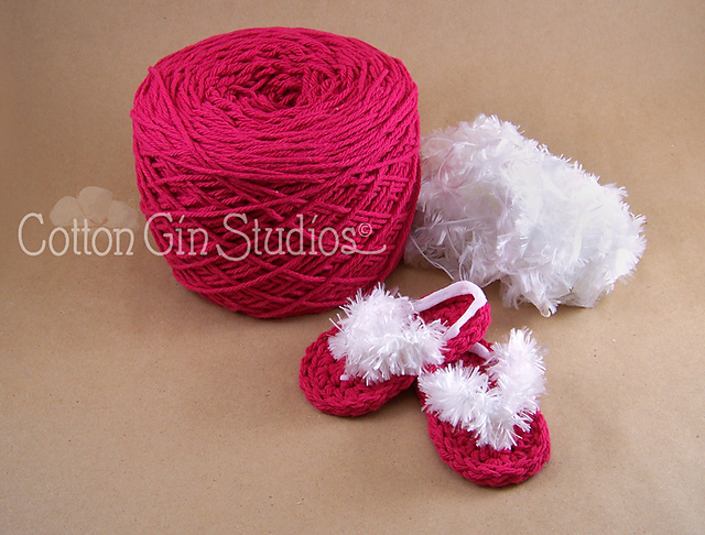 Cotton Gin's Baby Flip Flops