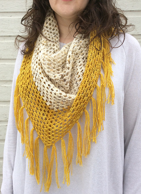 Mondays at the Library Shawl