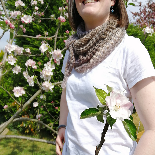 The Fisherman's Shawlette (DK)