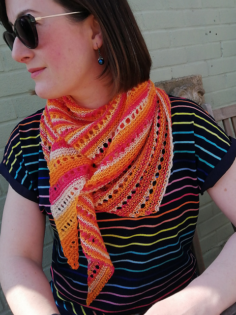 The Seashells Shawl (4 ply)
