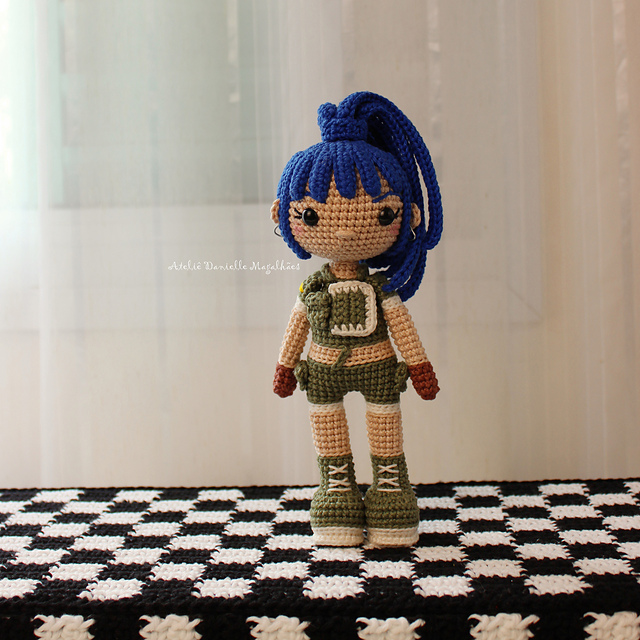 Leona - from The king of fighters game