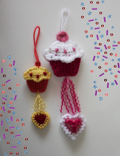 Cupcake Dangler or Applique