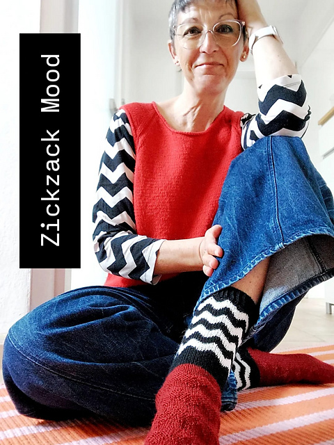 Zickzacksocken