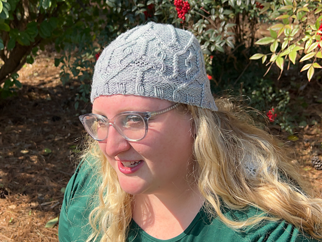 Carmilla's Castle: Intricate Cabled Hat