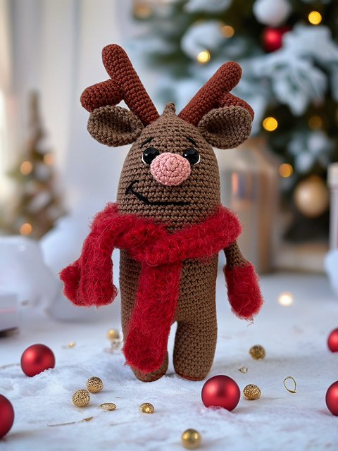 Renato le renne rigolo de Noël